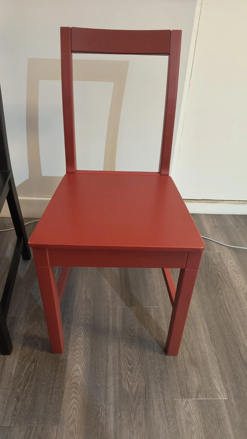 Two Wooden Dining Chairs