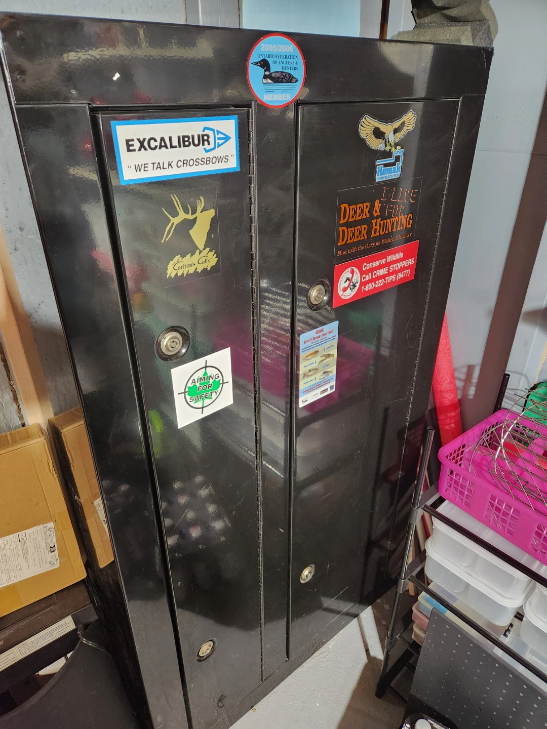 Homak Steel Gun Cabinet