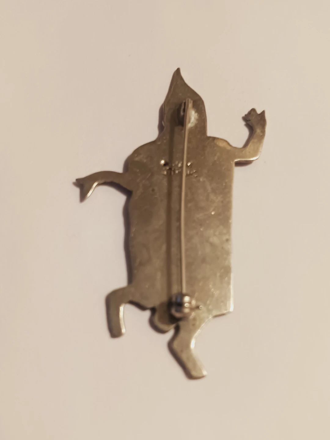 Siam NielloThai Dancer Sterling Silver 925 Brooch - photo 4