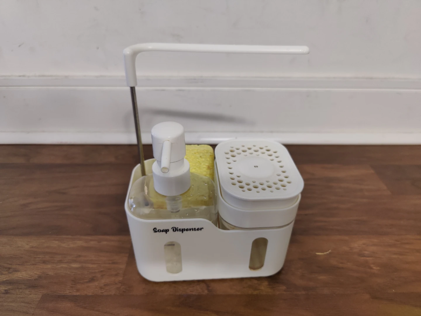 Kitchen Soap Dispenser and Sponge Caddy