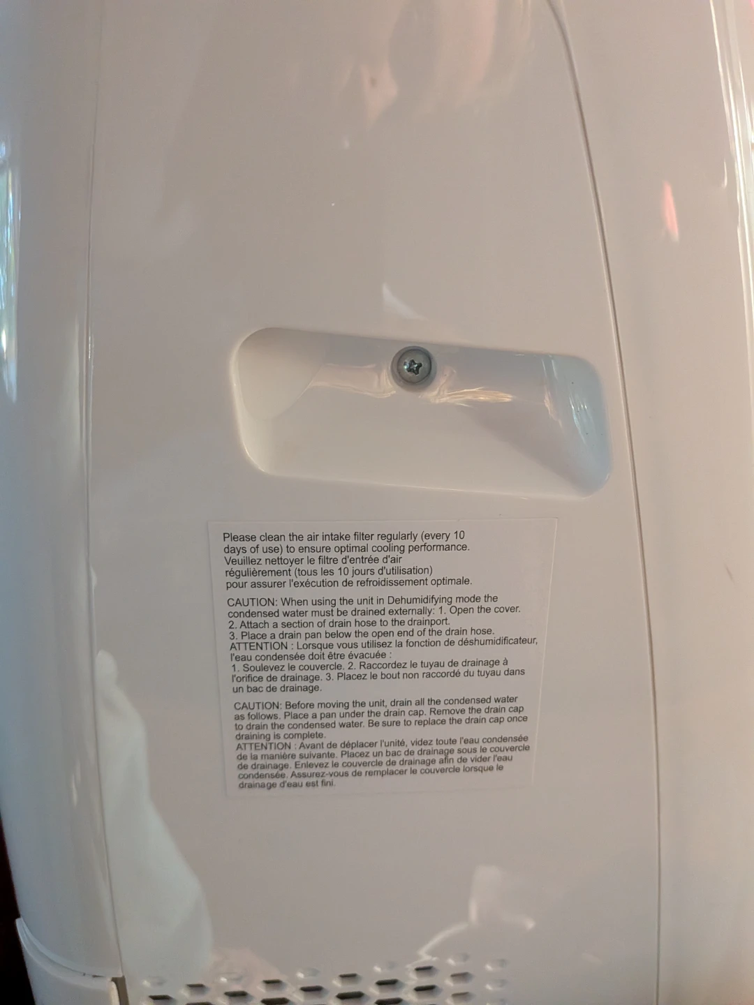 Danby Portable Air Conditioner Dehumidifier used 2x - photo 5