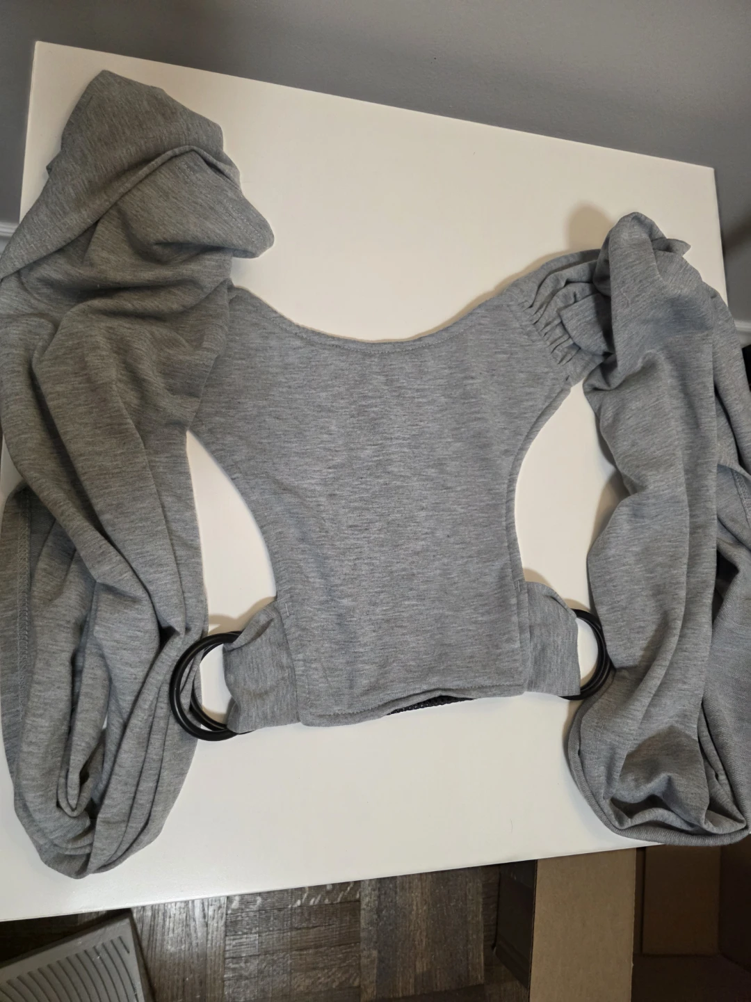Grey Baby Wrap Carrier