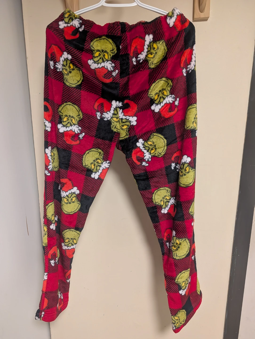 NEW The Grinch Fleece Pajama Lounge Pants Adult Size L/G - photo 3