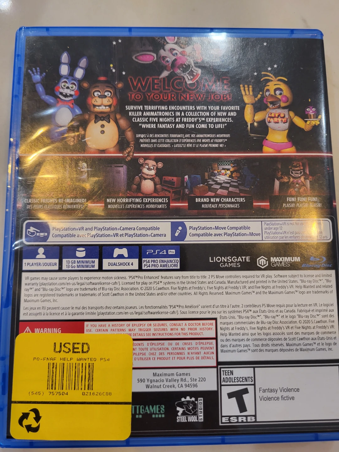 Five Nights at Freddy's: Help Wanted - PS4 - photo 2