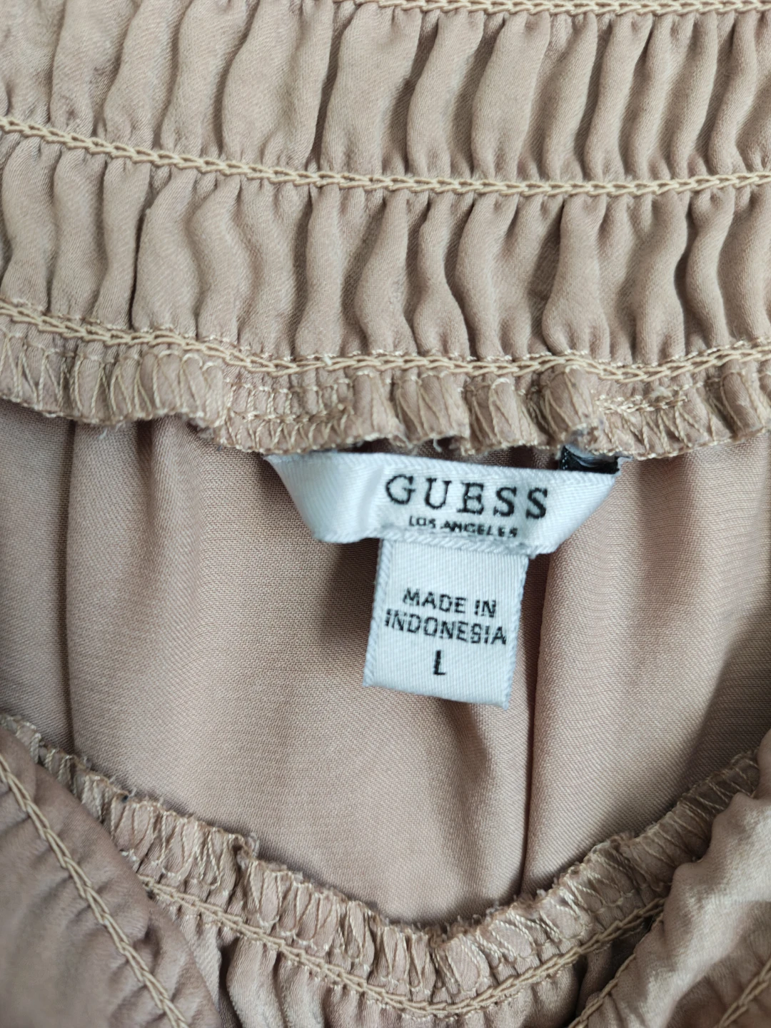 Guess Off-the-Shoulder Blouse - Size Large - photo 3