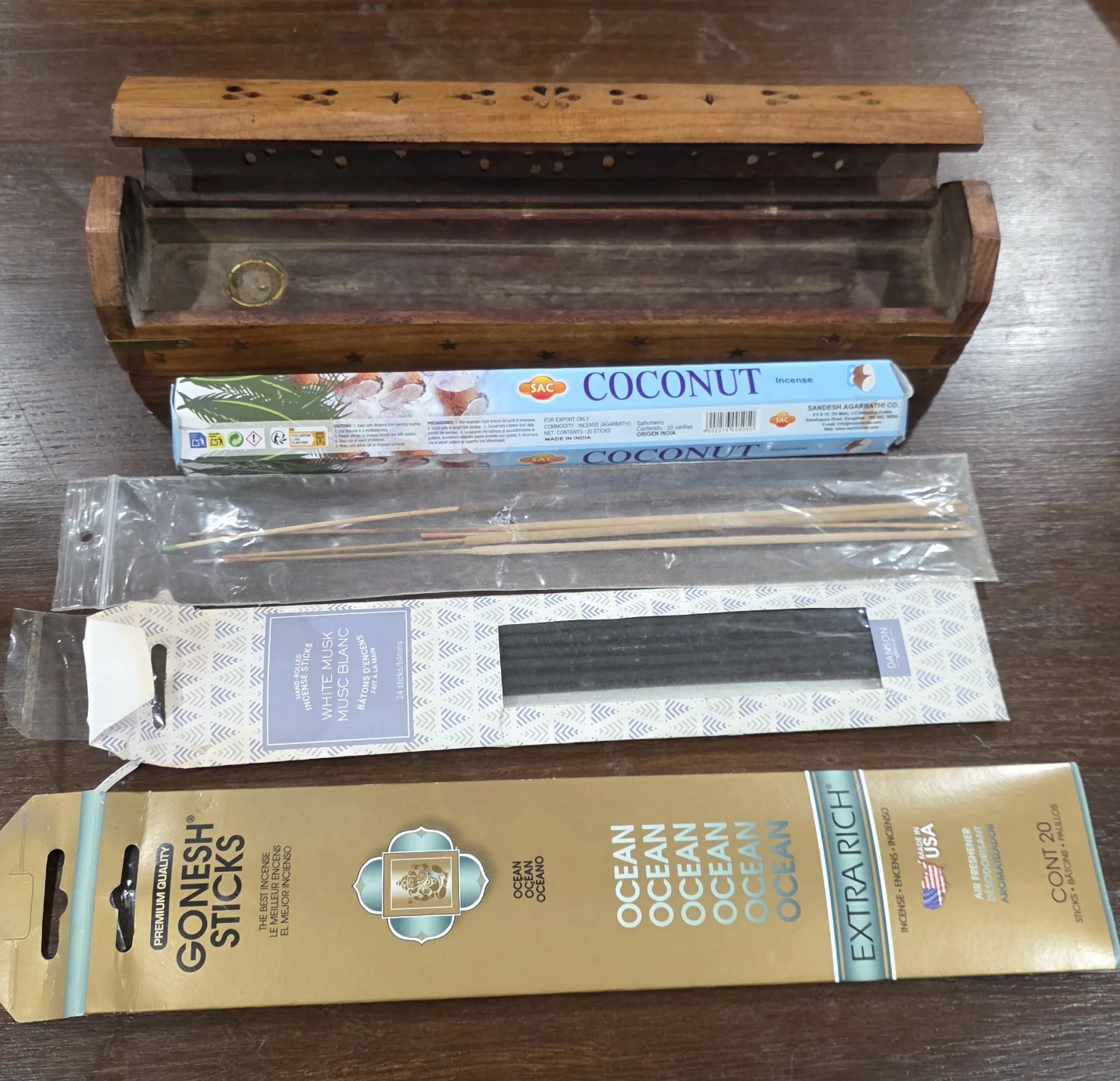 Incense Holder with Assorted Incense Sticks - photo 2