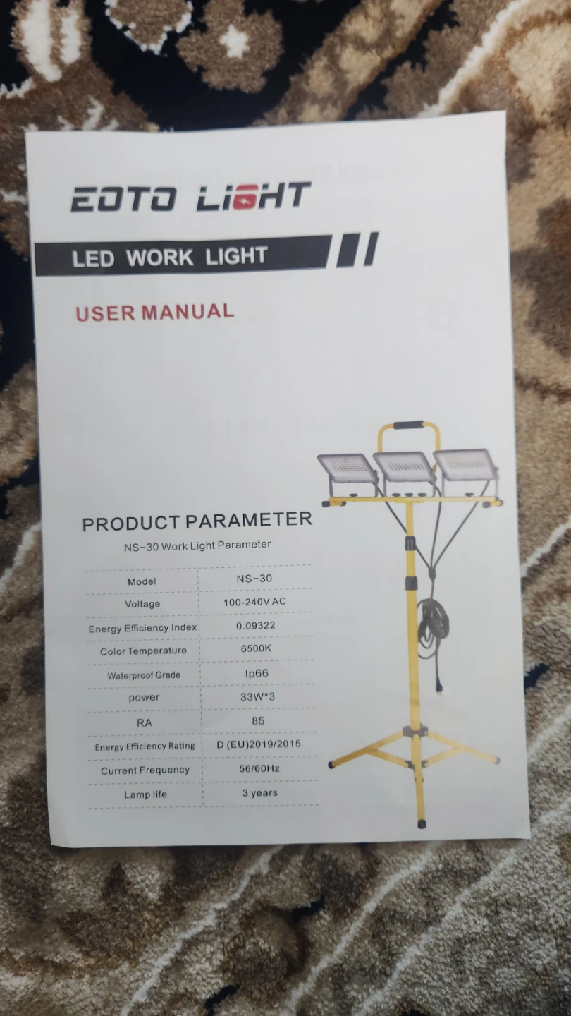 EDTO LIGHT NS-30 LED Work Light