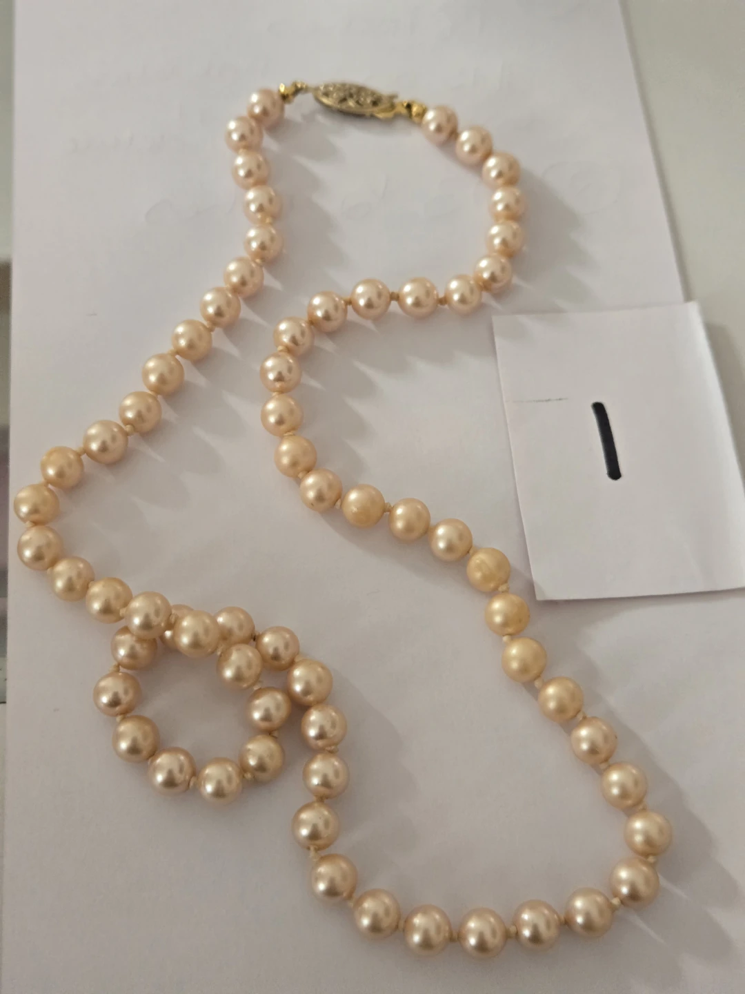 Vintage Faux Pearl Necklaces - photo 3