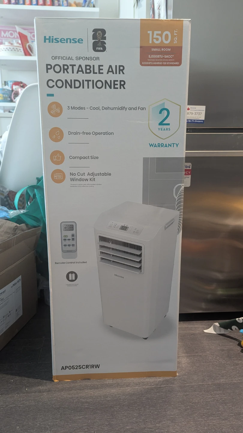 Hisense 3-in-1 Portable Air Conditioner - photo 2