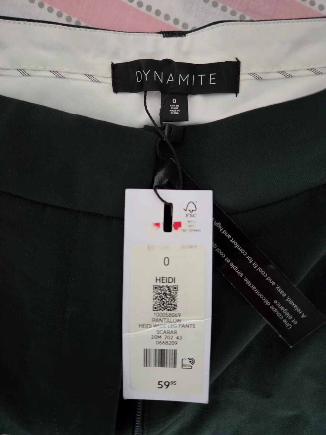 Dynamite Heidi Wide Leg Pants Size 0 - photo 2