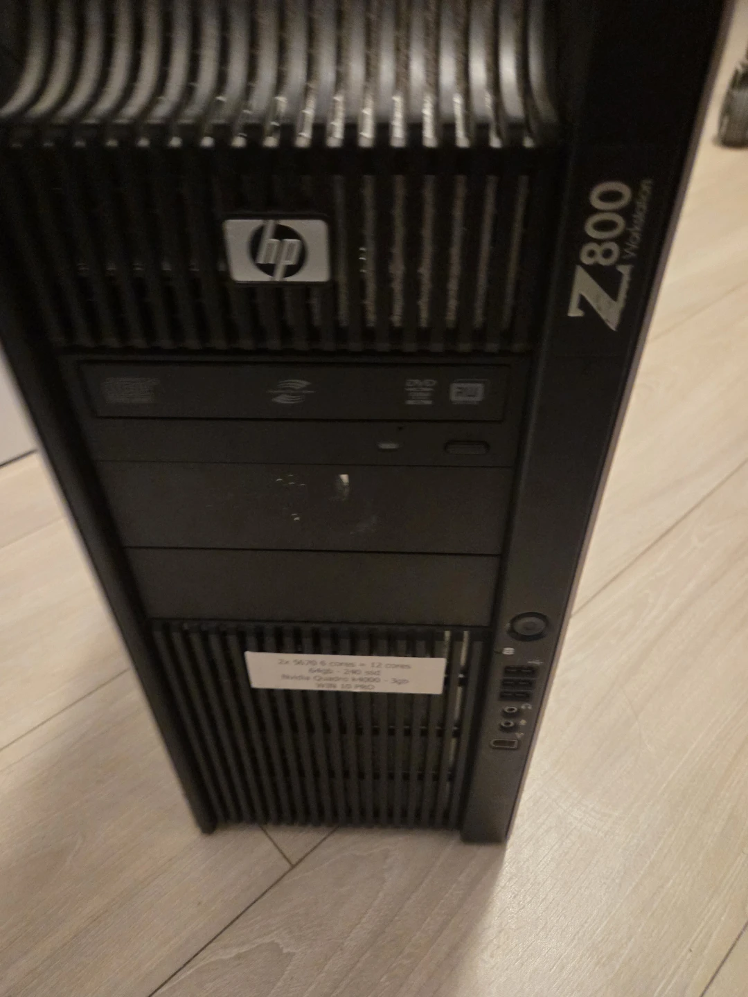 HP Z800 Workstation - photo 3