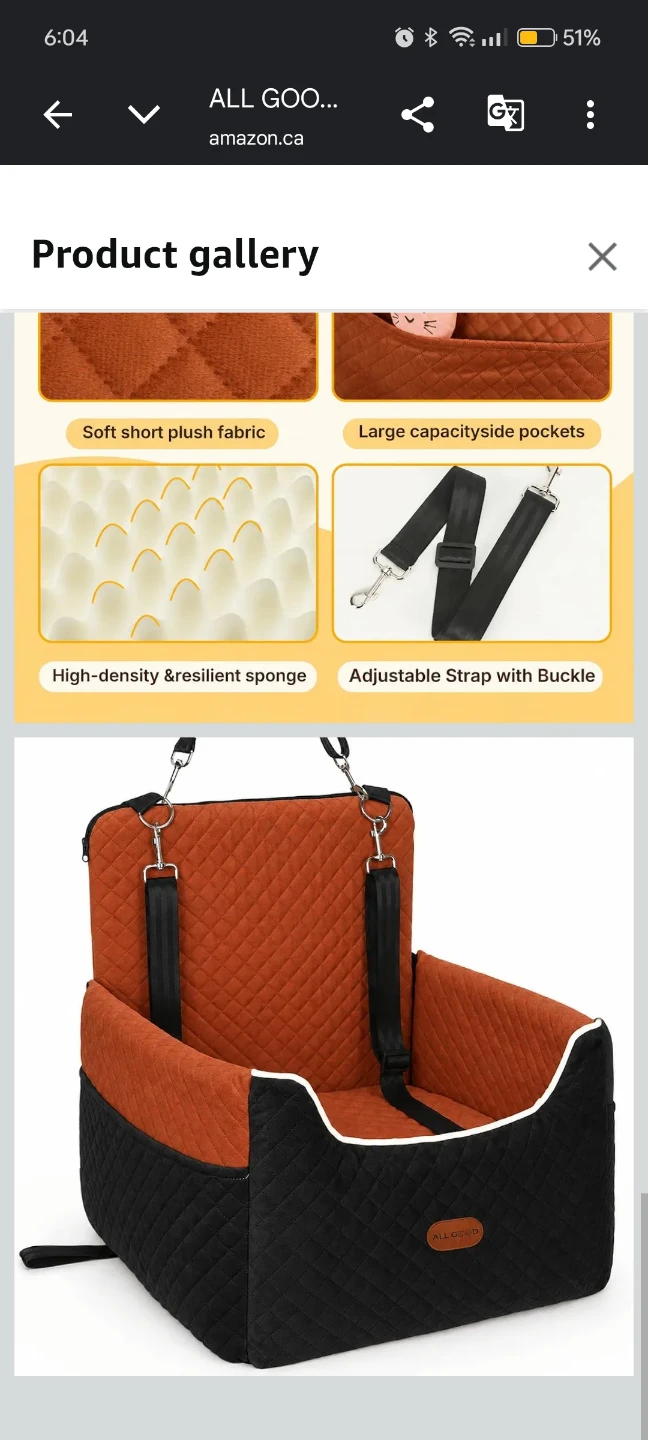 All Good Dog Car Seat Booster - photo 3