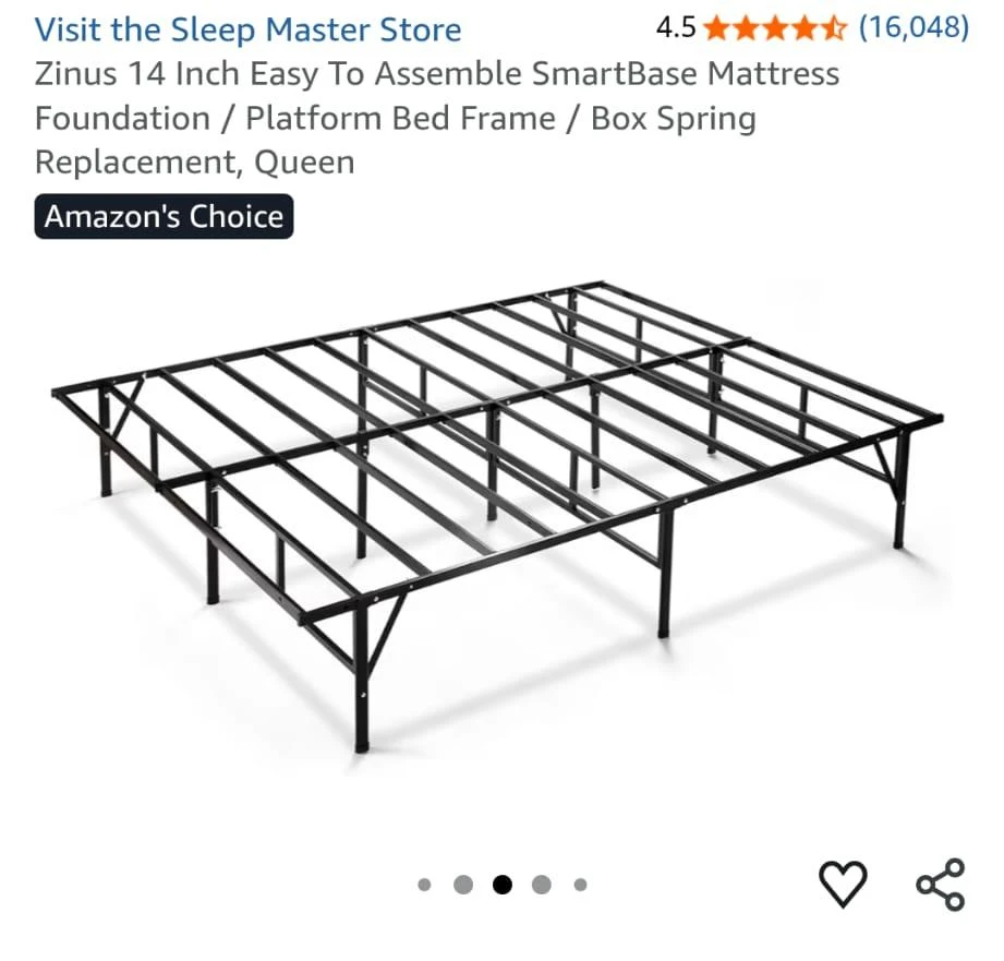 Zinus SmartBase Queen Mattress Foundation - photo 3