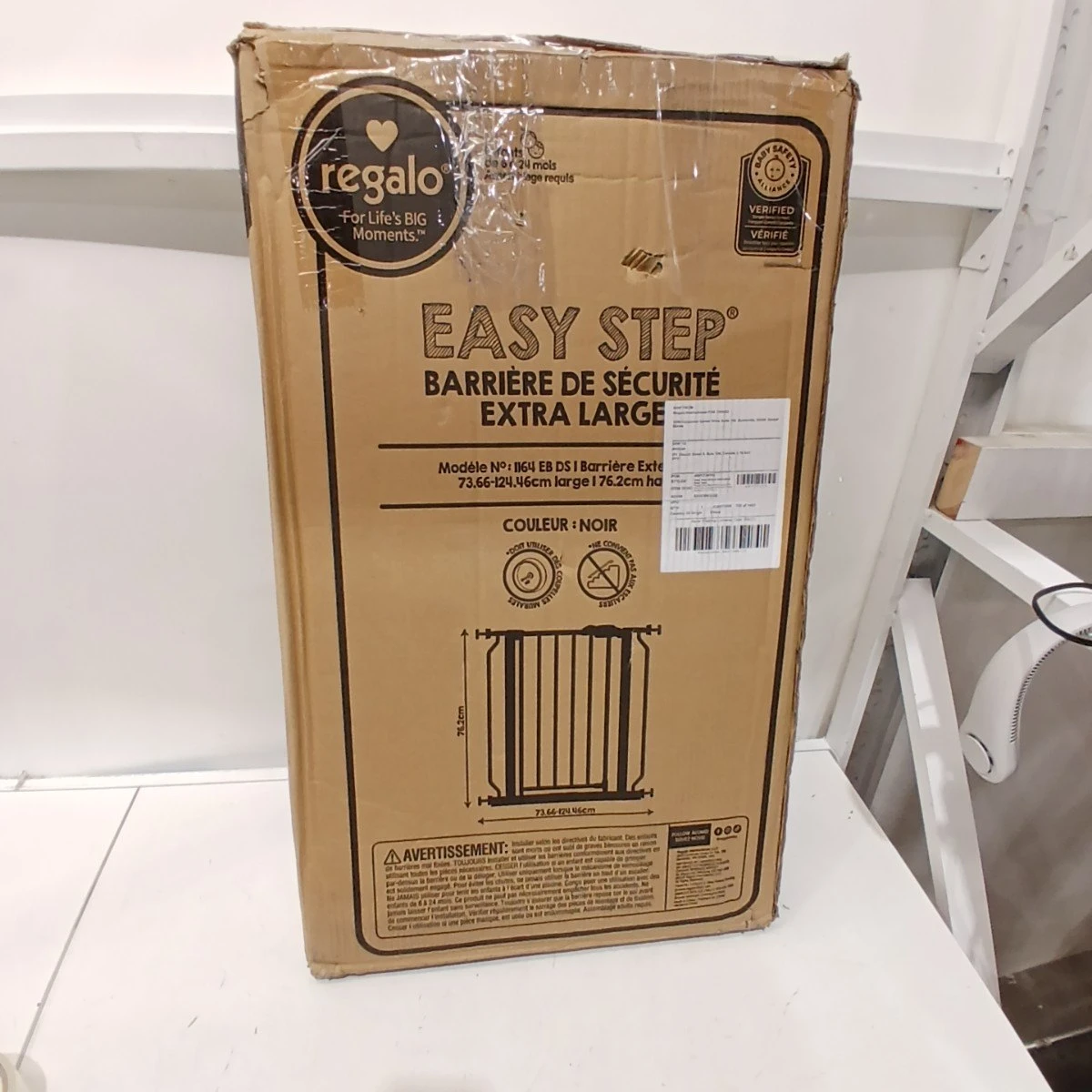 Regalo Easy Step Extra Large Safety Gate