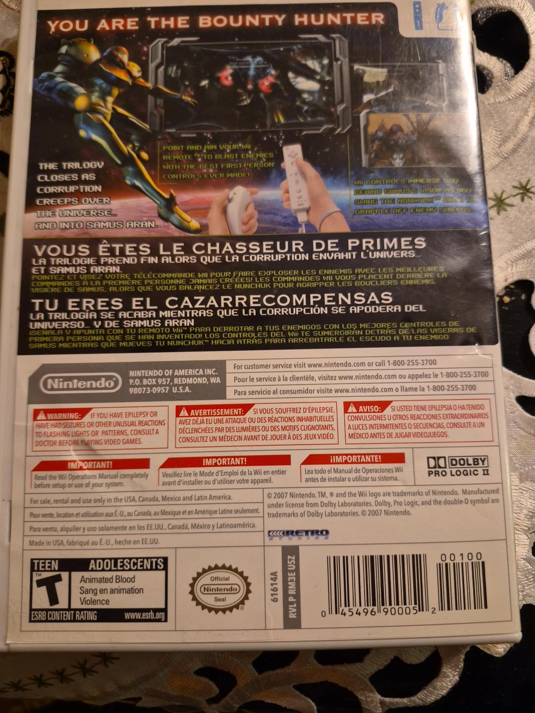 Metroid Prime 3: Corruption for Nintendo Wii - photo 3