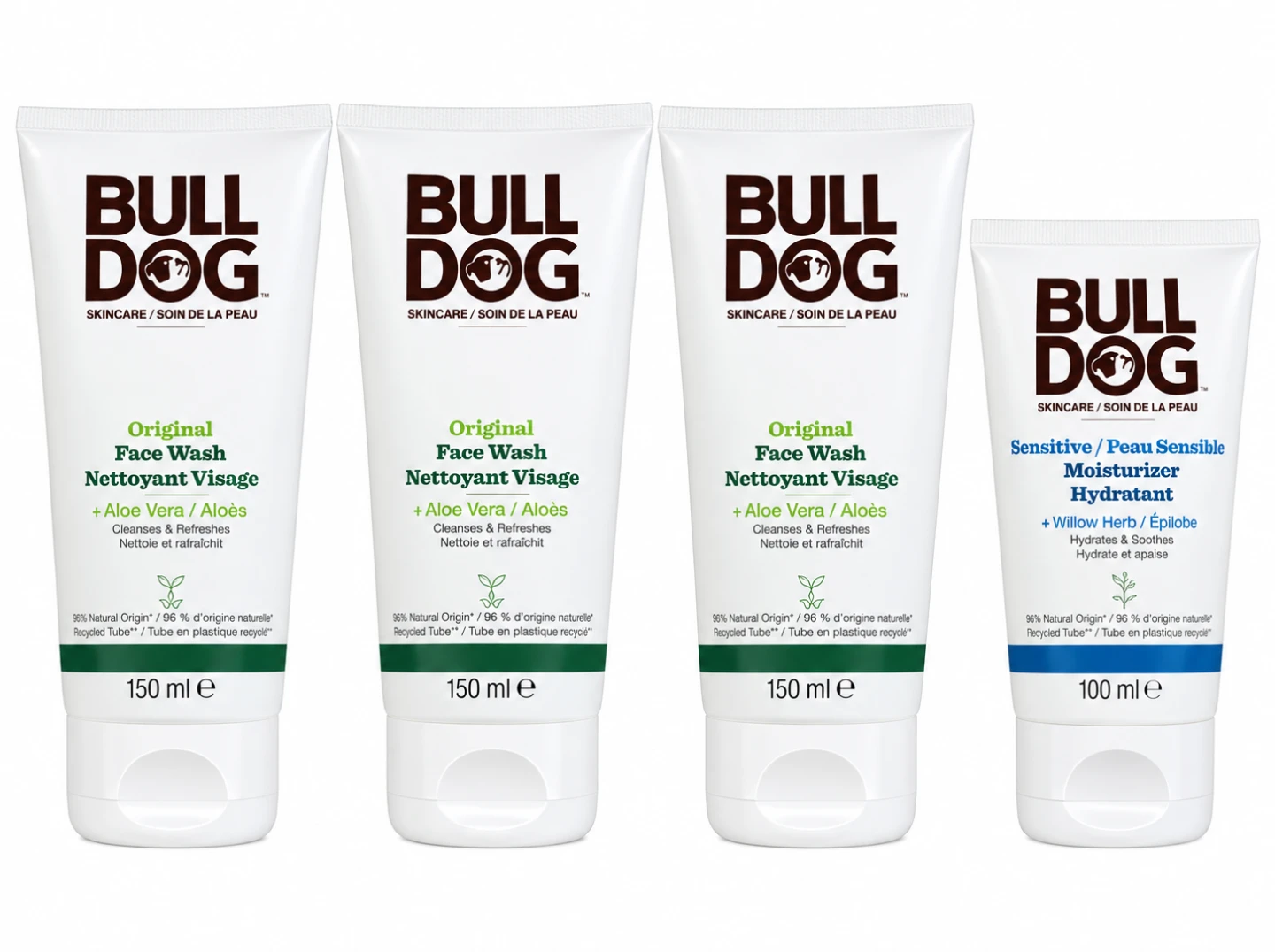 Bulldog Skincare Face Wash and Moisturizer Set