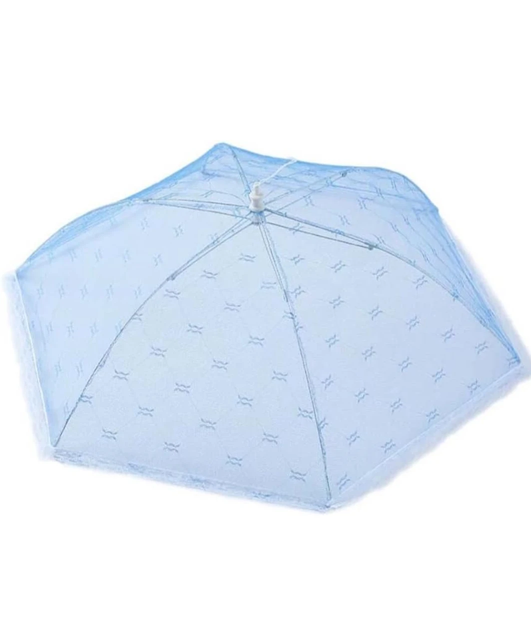FREE! Blue mesh food cover umbrella
