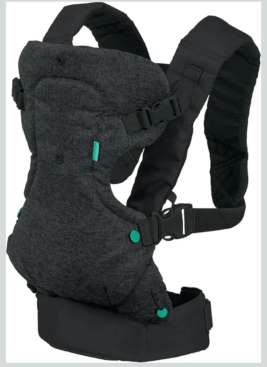 Infantino Flip 4-in-1 Baby Carrier – Black - photo 2