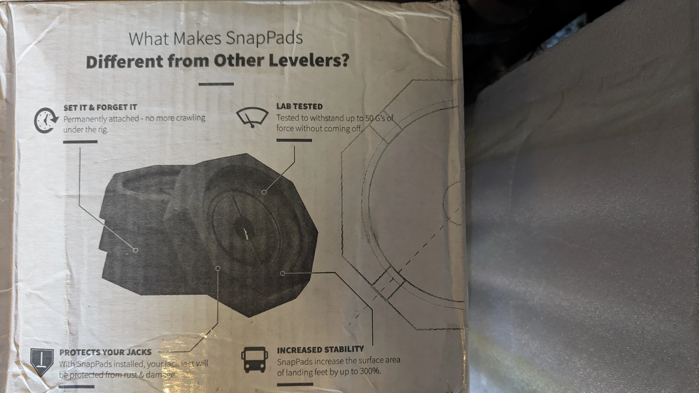 NEW SnapPad RV Motorhome Jack Pads - photo 2