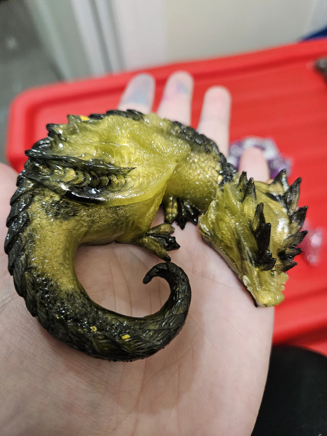 Sleeping Dragon Decor Epoxy Resin - photo 2