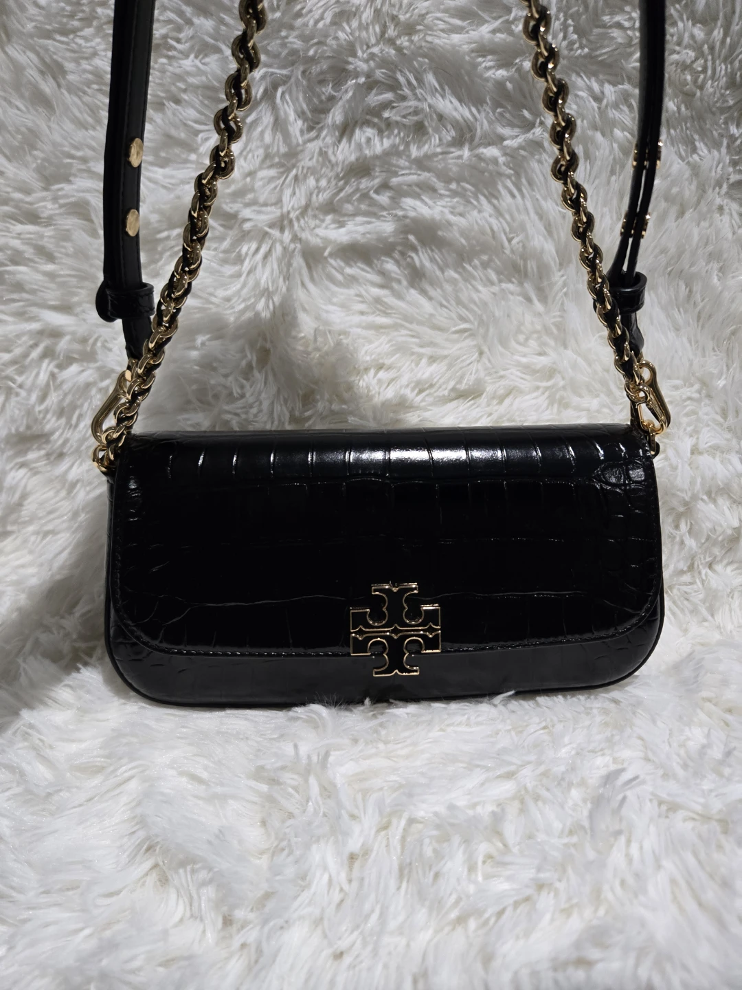 Tory Burch Britten Embossed Convertible Bag - photo 5
