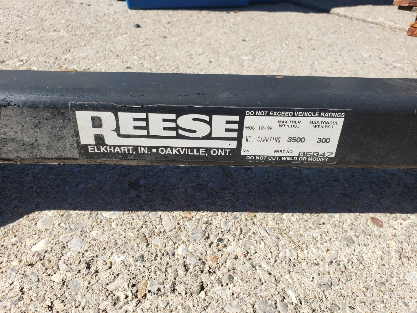 Reese Trailer Hitch 06047 - photo 2