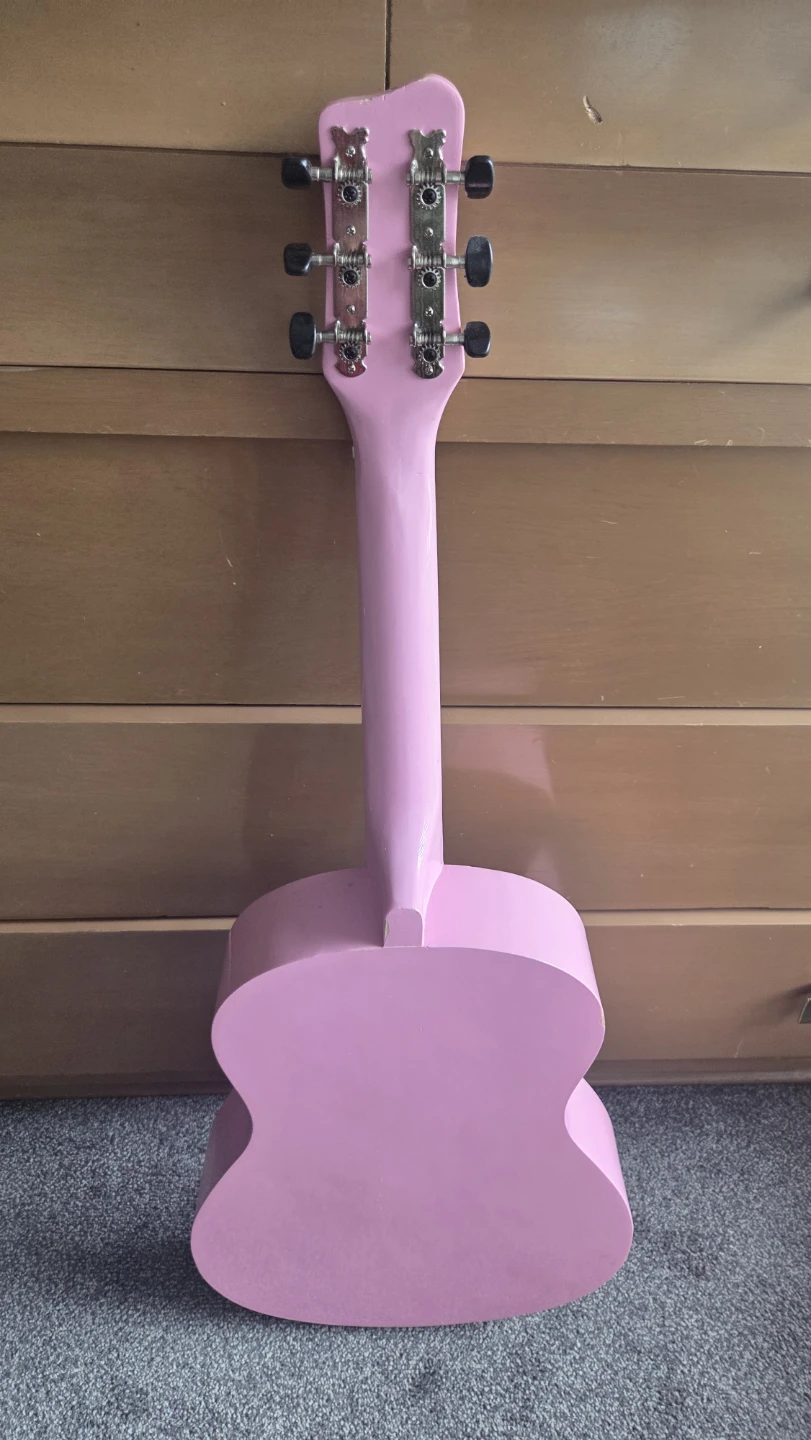 Concert Pink Acoustic Guitar - photo 3