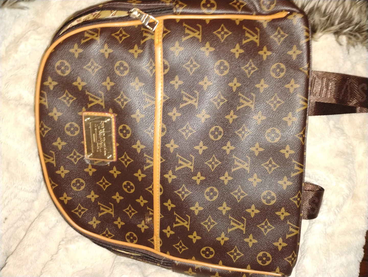 Louis Vuitton Monogram Pattern Backpack