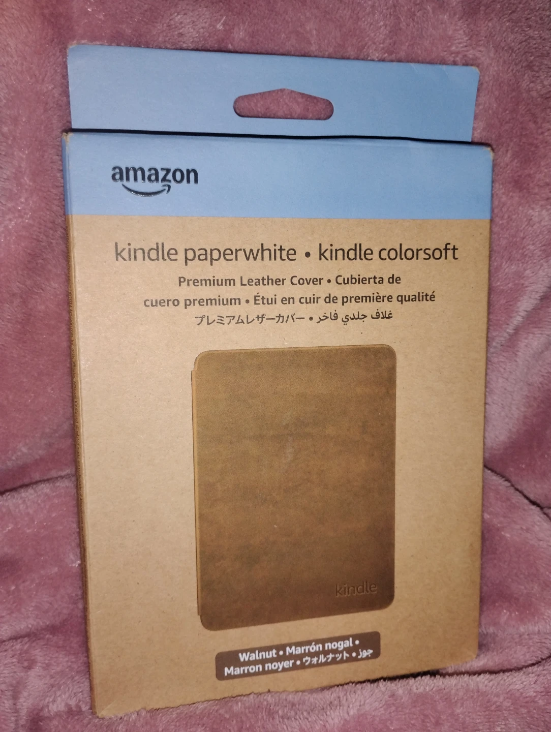 Amazon Kindle Paperwhite/Colorsoft Premium Leather Cover