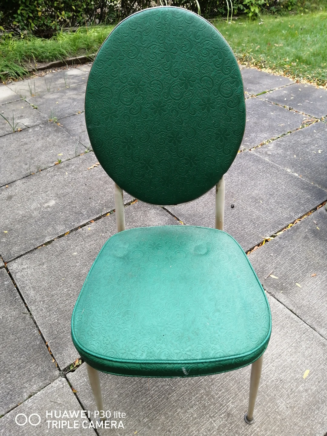 Vintage Green Dining Chair