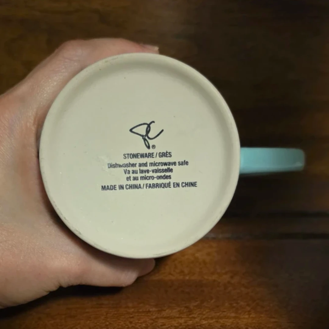PC Stoneware Letter J Mug - photo 4
