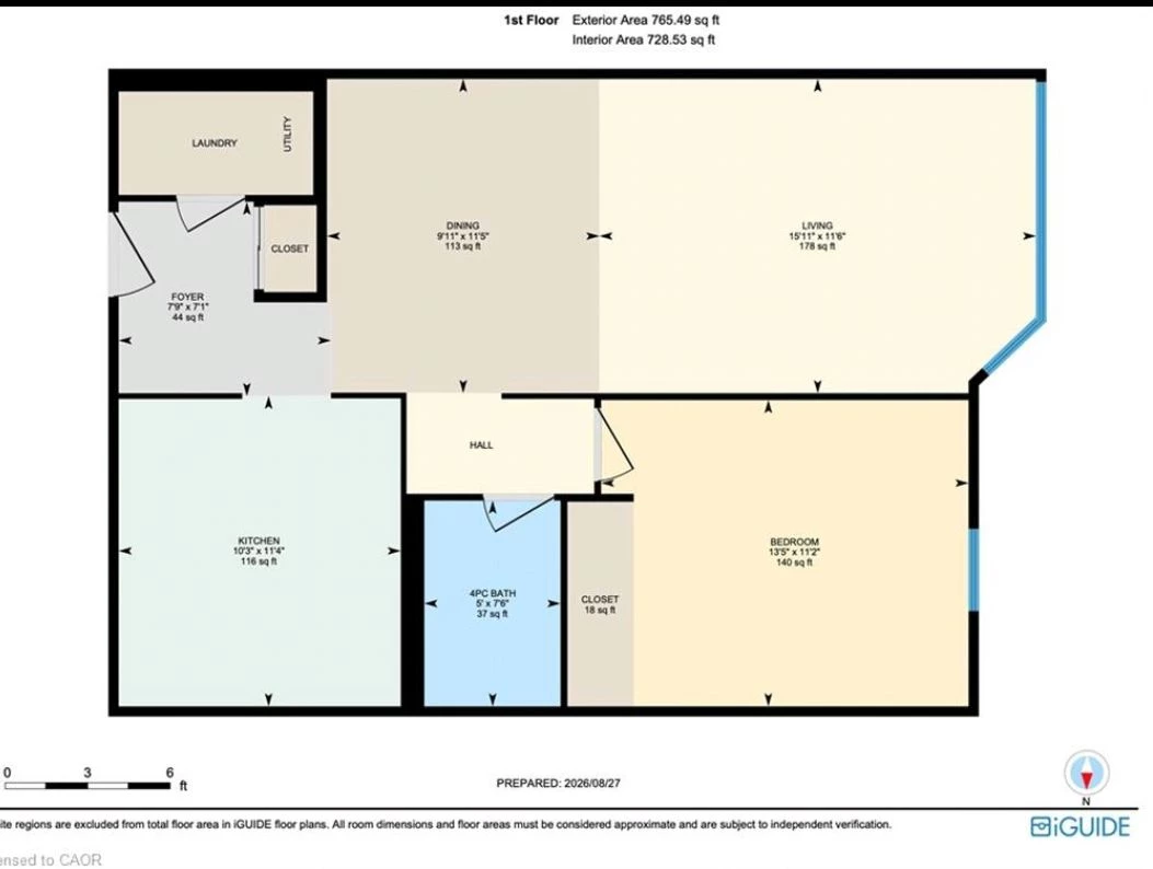 Pioneer Park condo is a 1-bedroom - photo 2
