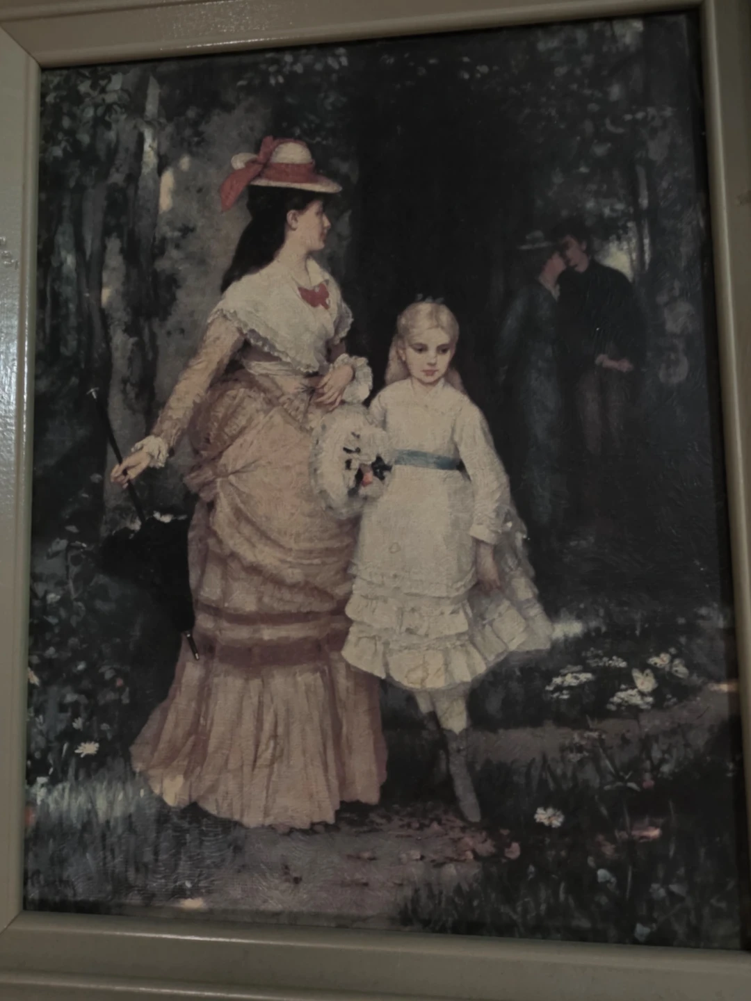 Framed Victorian Era Style Print - photo 2