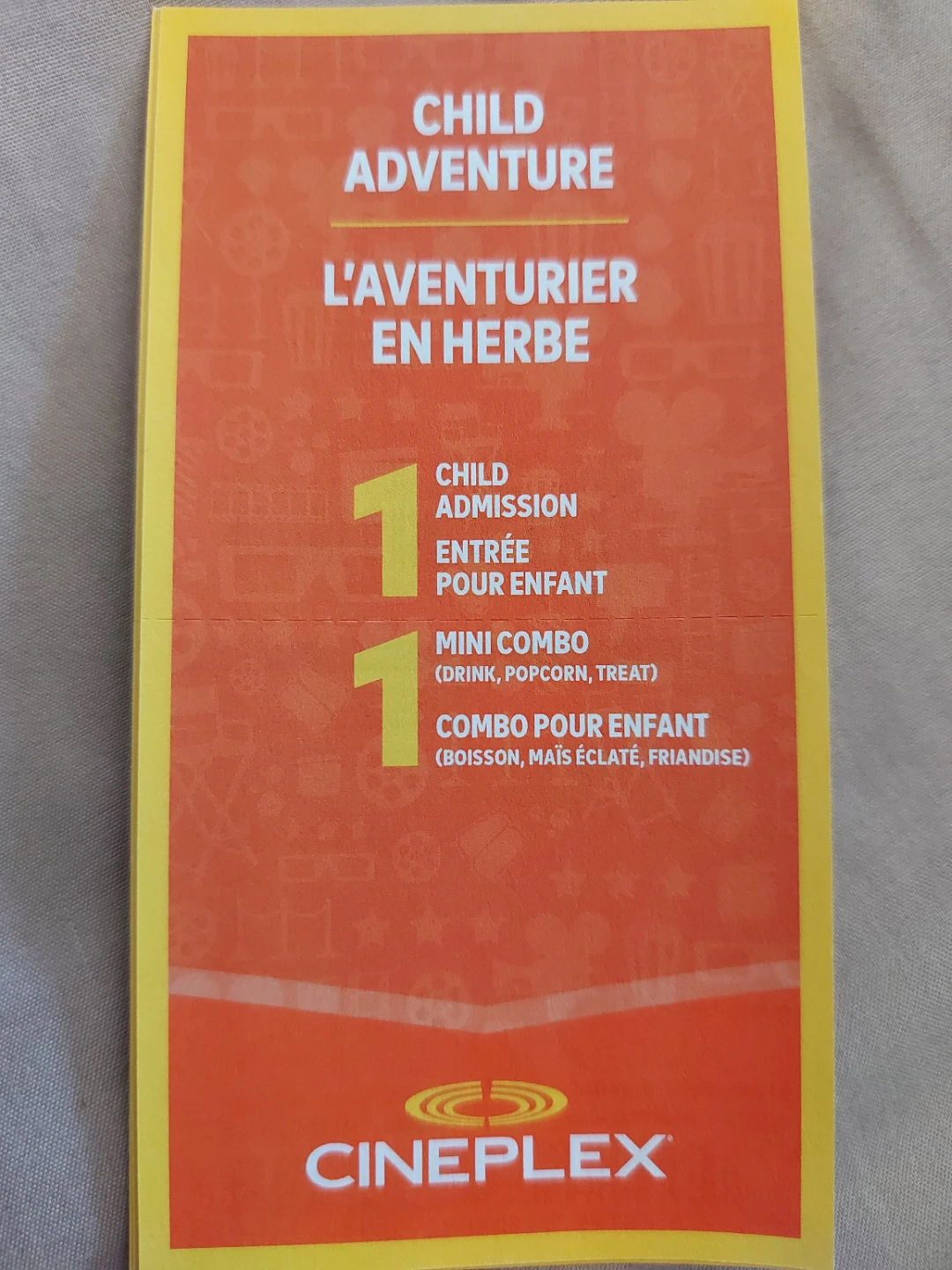 Cineplex Child Adventure