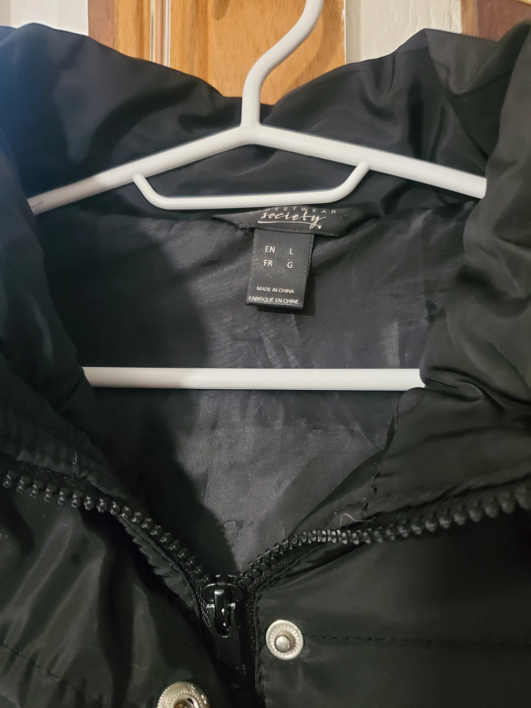 Streetwear Society Puffer Jacket Black - photo 2