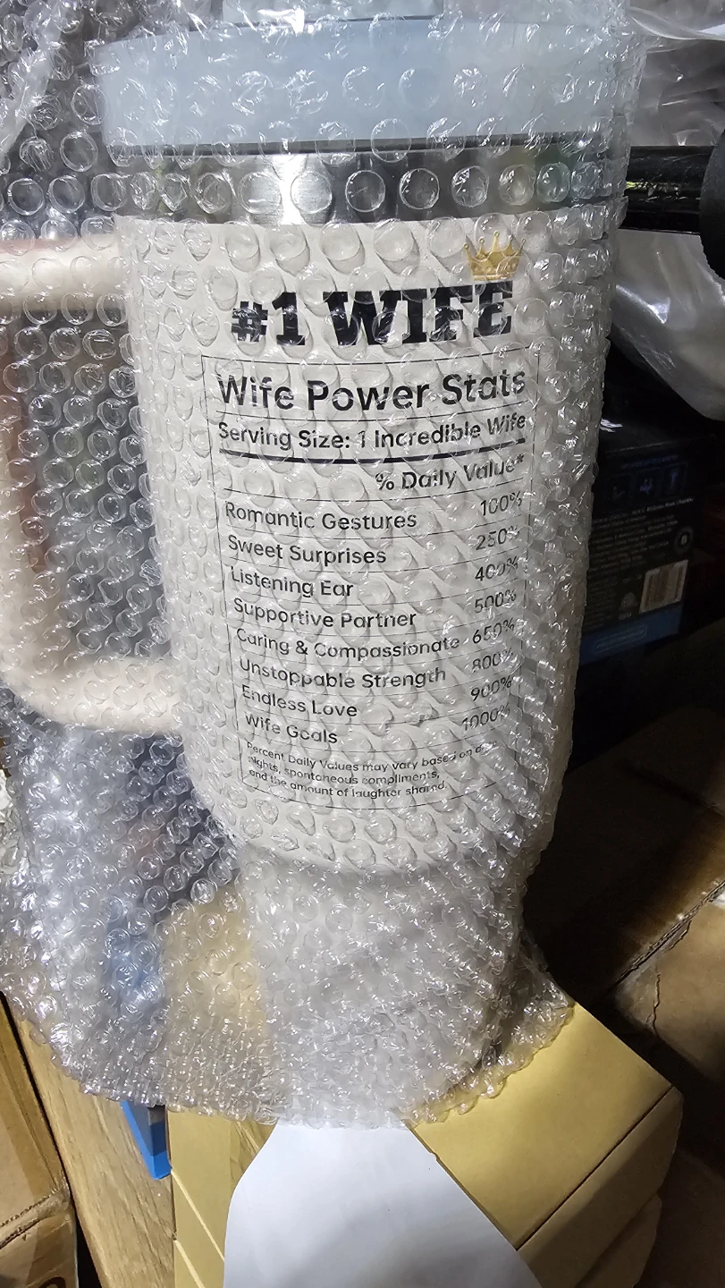 #1 Wife Stainless Steel Travel Tumbler