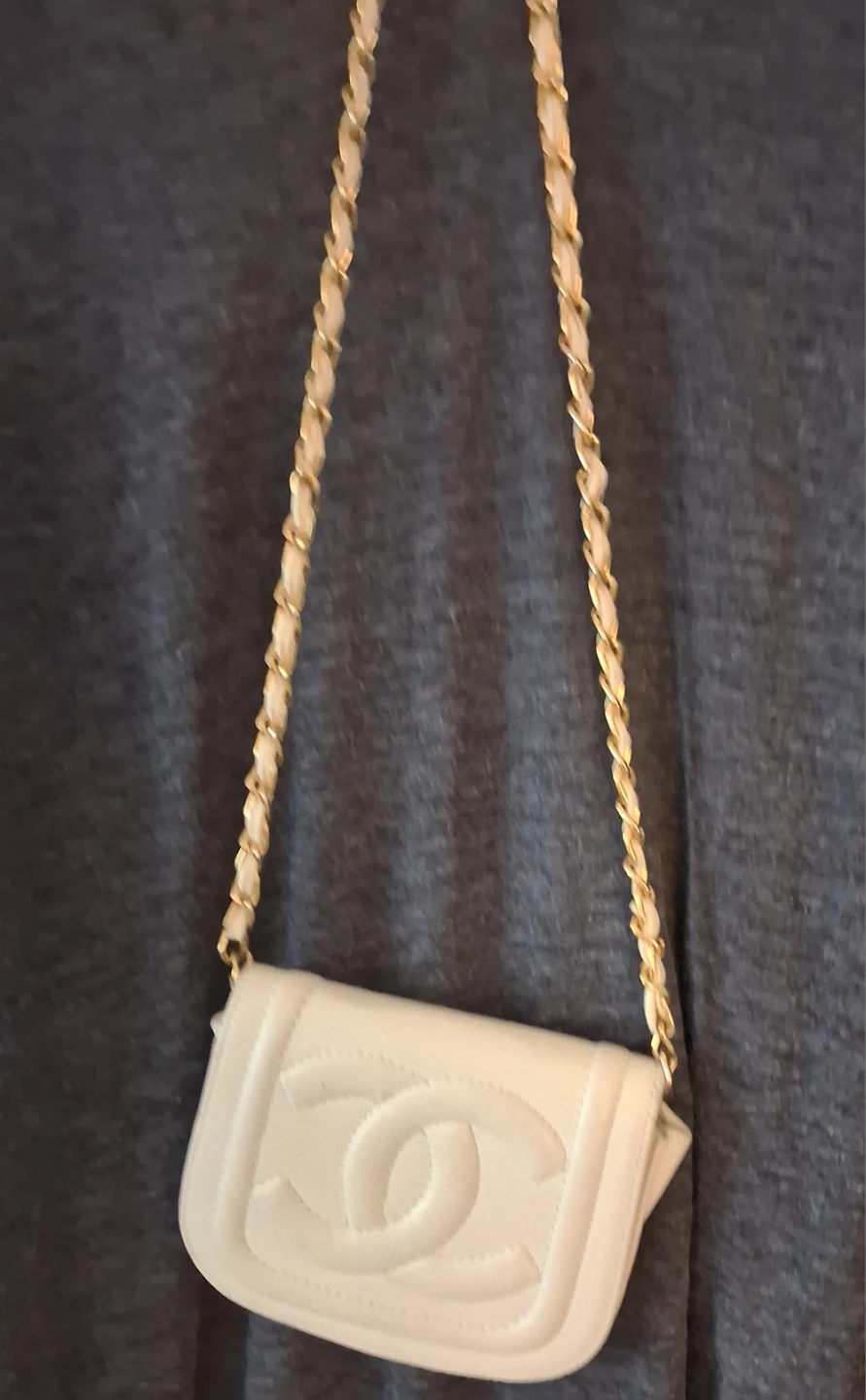 Chanel inspired Quilted Mini Crossbody Bag