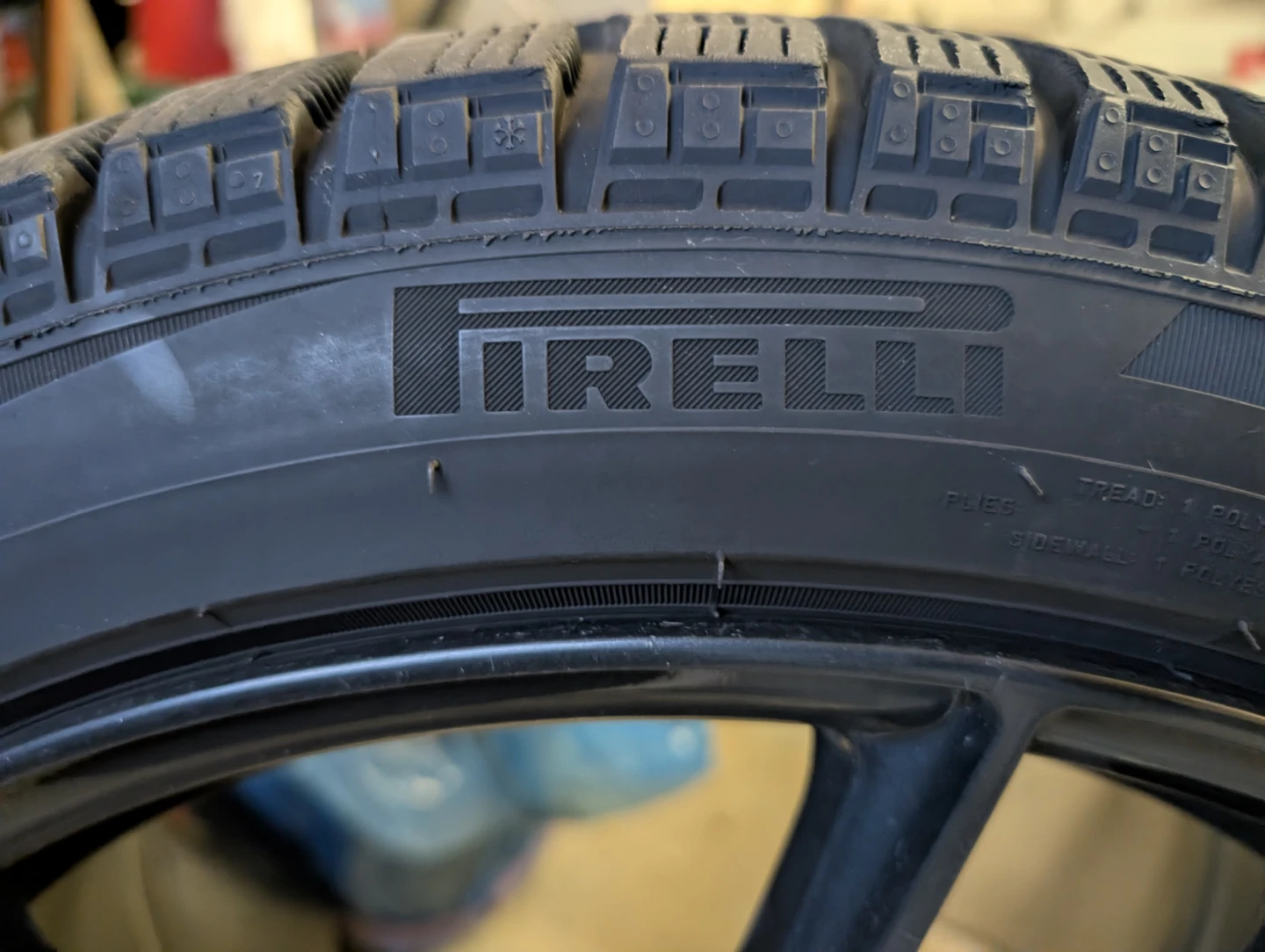 Winter Tire & Rim Package - 4 Pirelli Ice Zero Tires 225/45 R18 - photo 5
