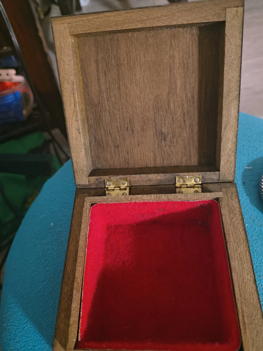 Wooden inlaid box made in Syria
