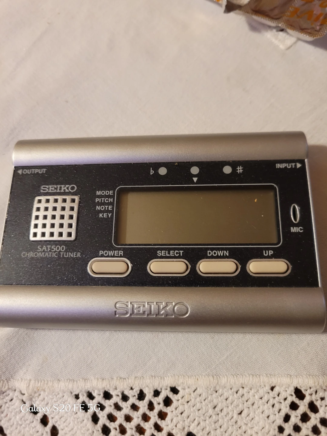 Seiko SAT500 Chromatic Tuner
