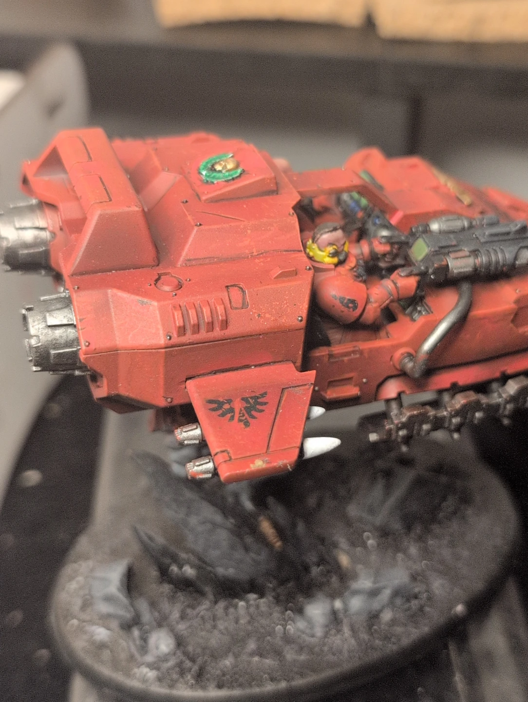 Warhammer 40K Armageddon Space Marine Land Speeder - photo 5