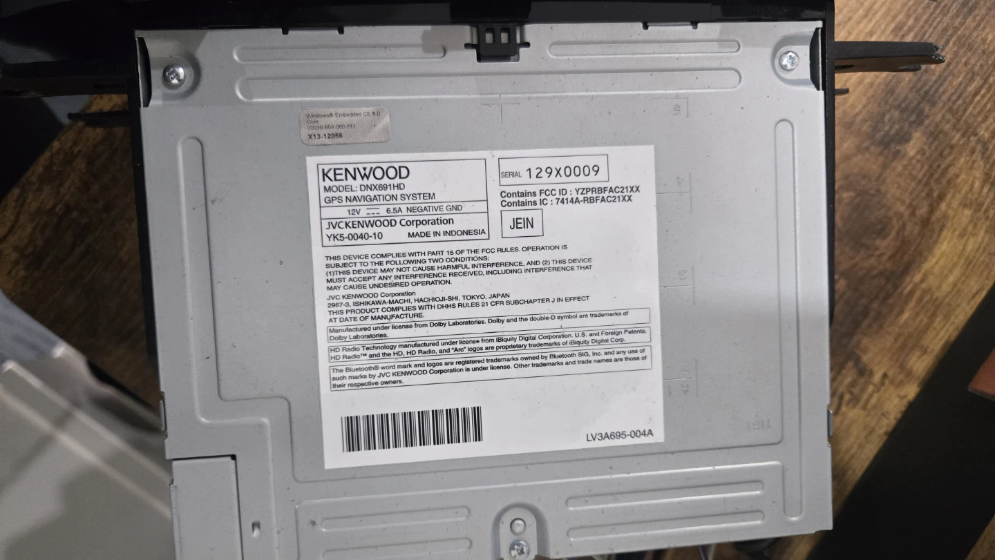 Kenwood DNX691HD GPS Navigation System - photo 2