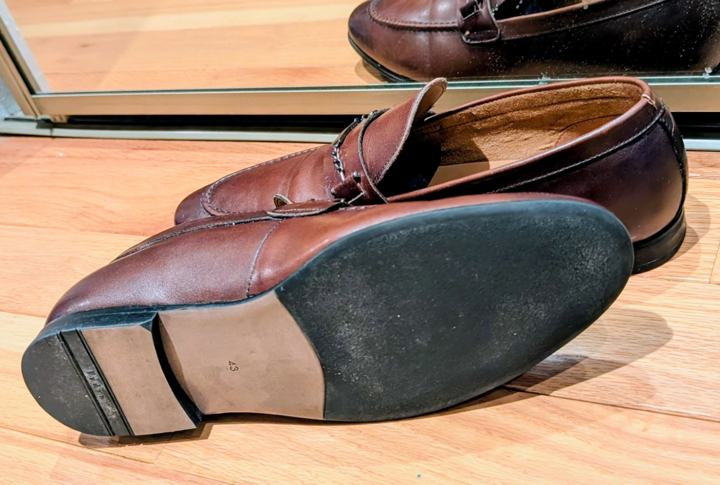 Men's Pedro Brown Leather Loafers - photo 3