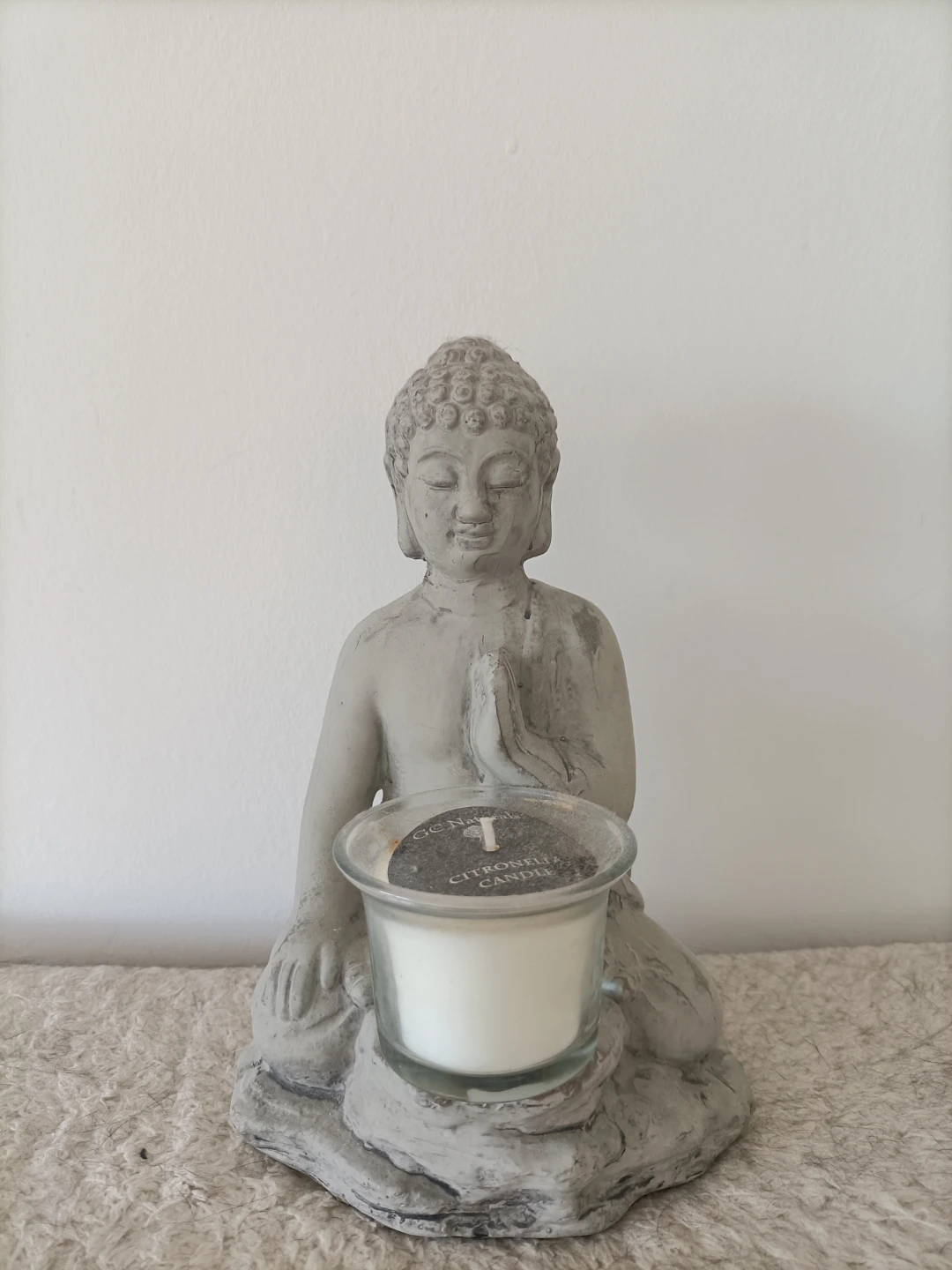 GC Naturals Buddha Citronella Candle