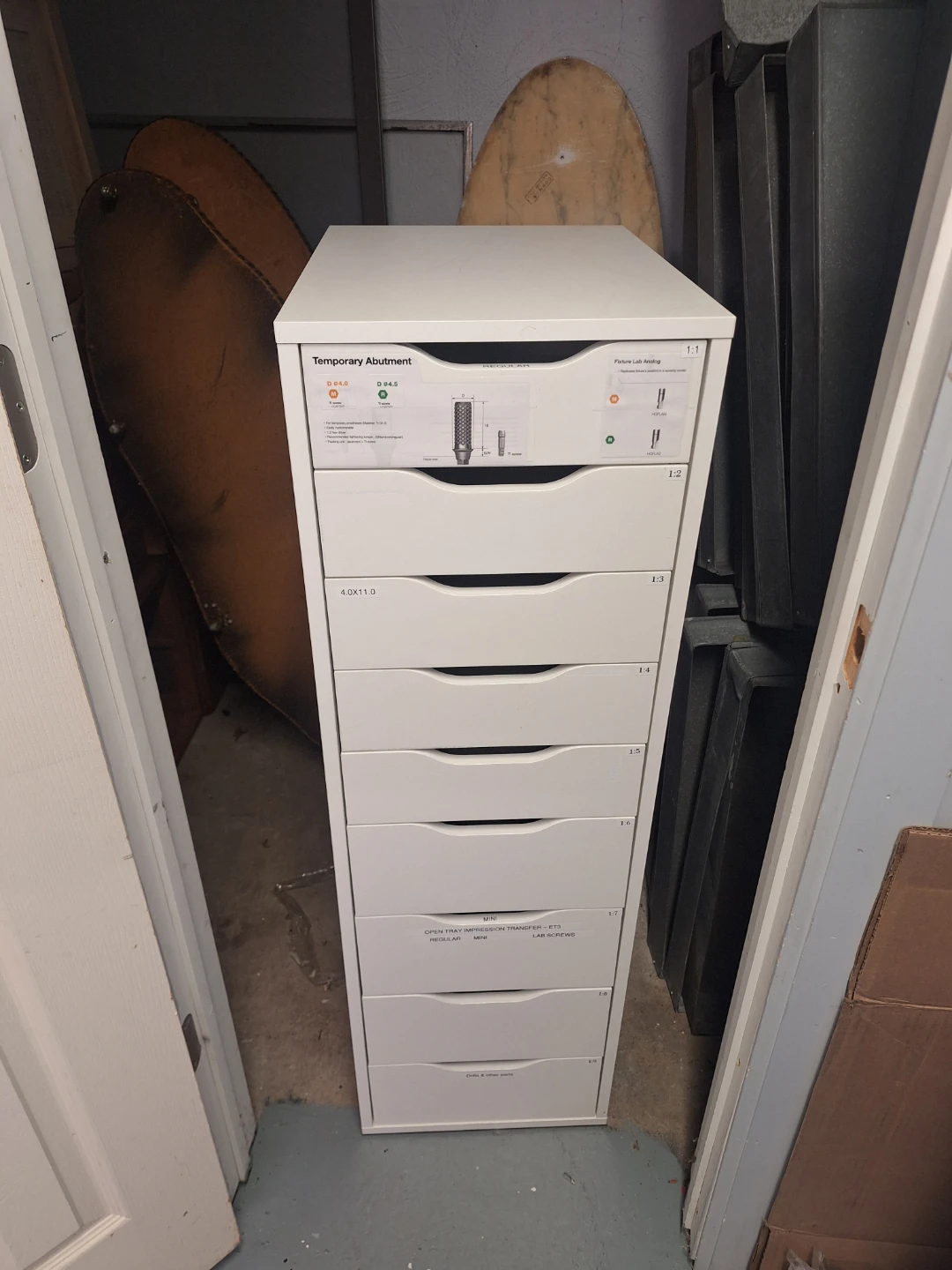 Drawer Cabinet, 9 drawers