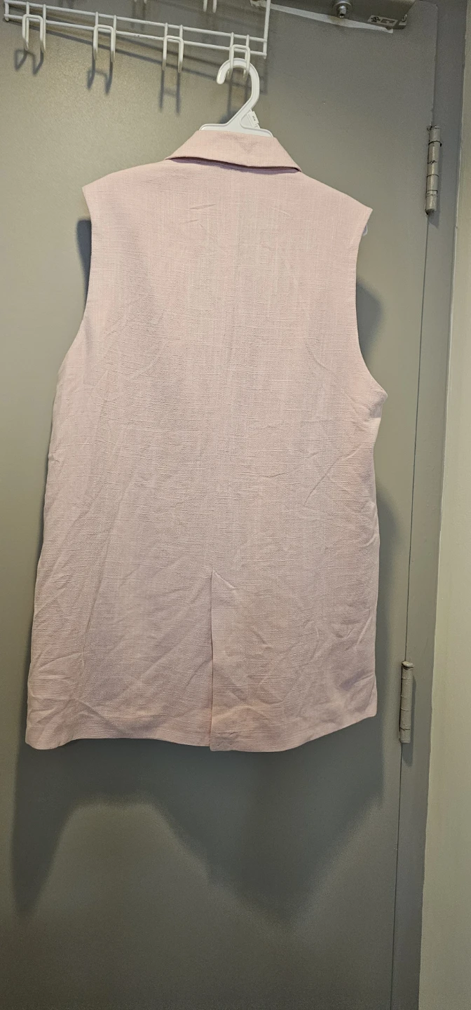 Stradivarius Light Pink Sleeveless Vest - photo 4