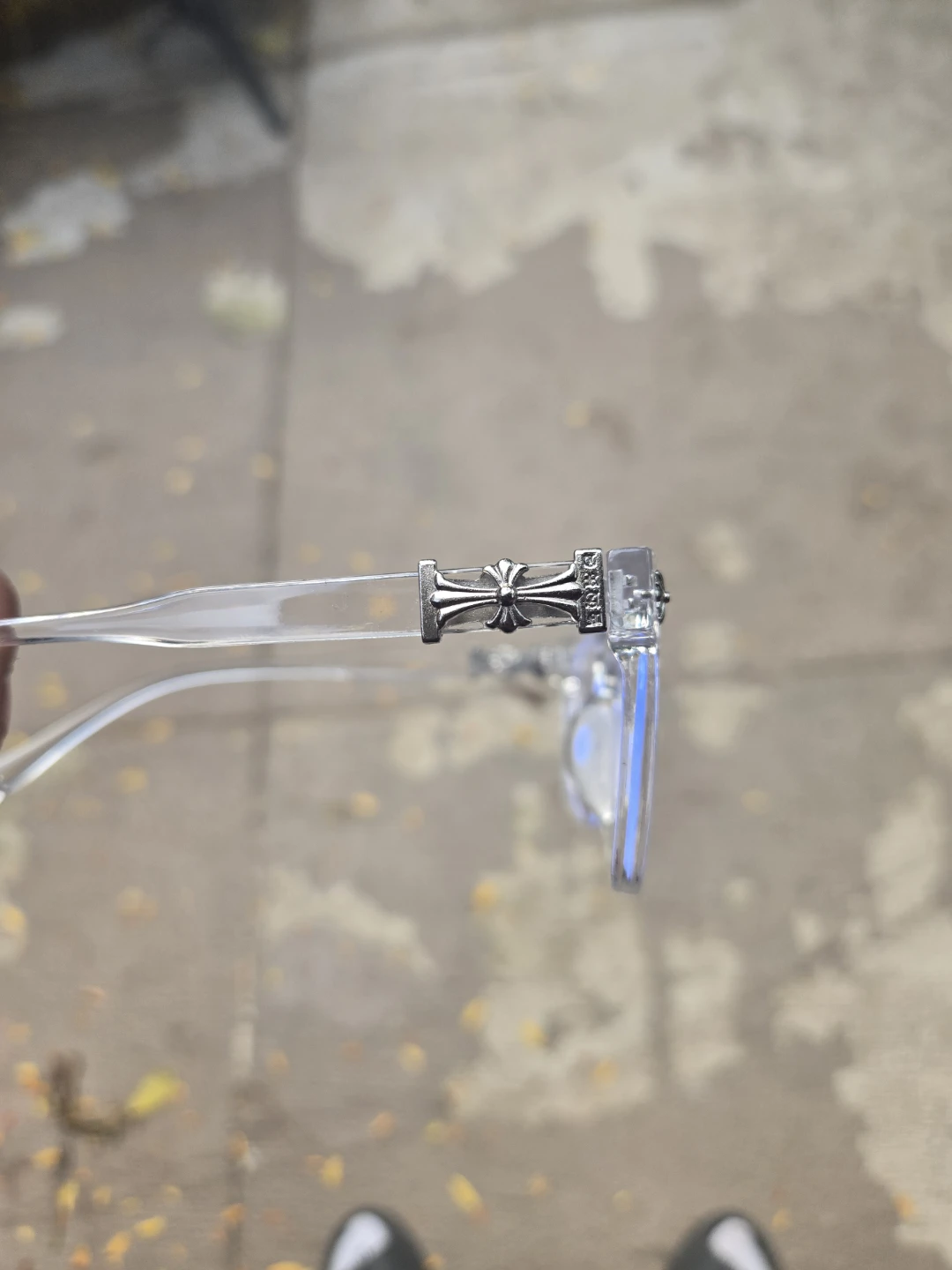 Chrome Hearts clear frame glasses - photo 3