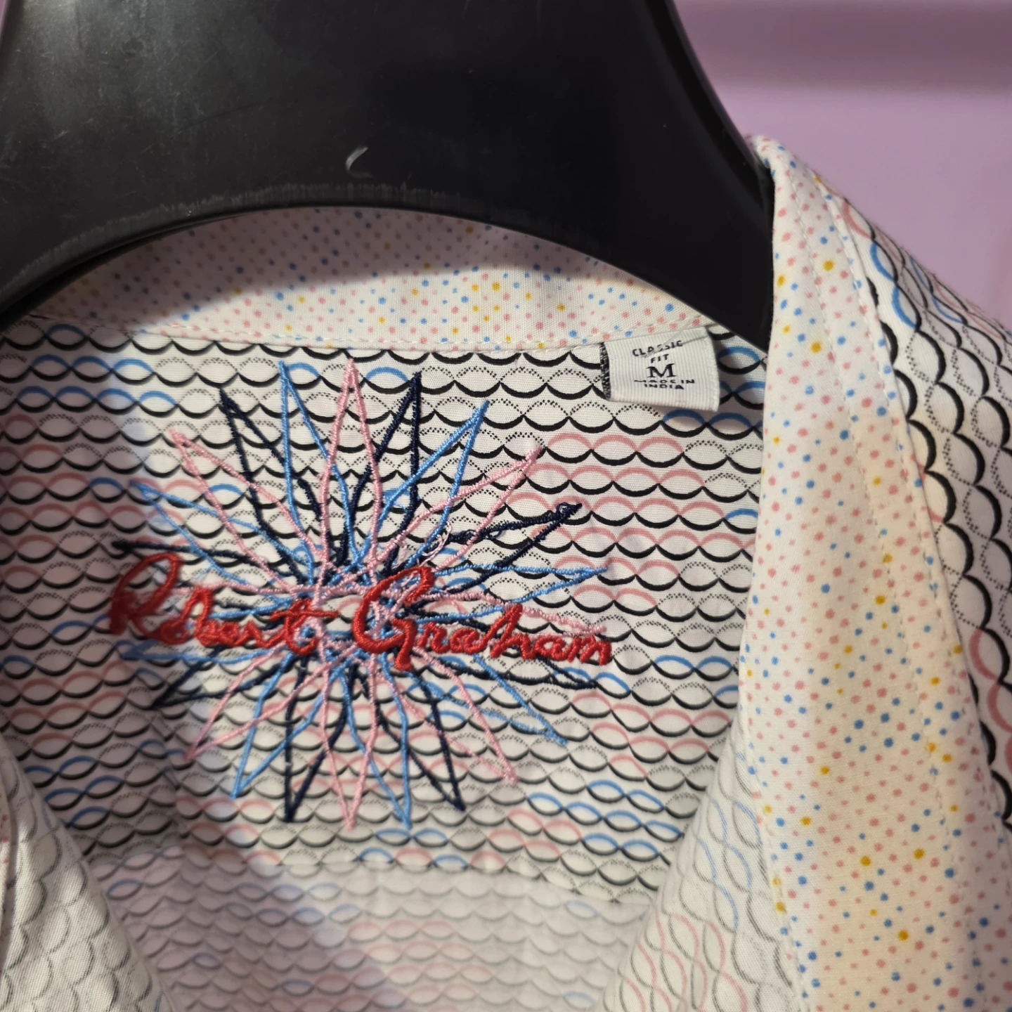 Robert Graham Short Sleeve Shirt Size M - photo 3