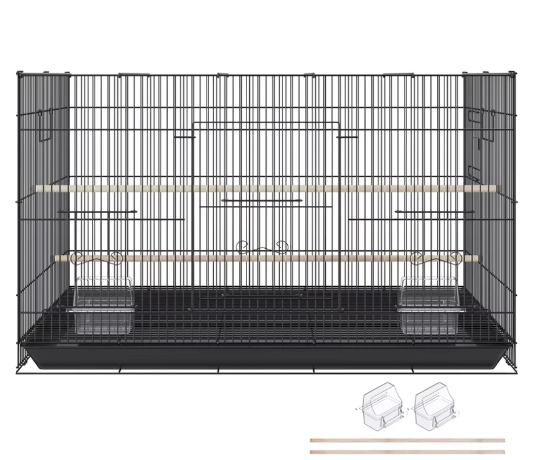 Black Wire Bird Cage