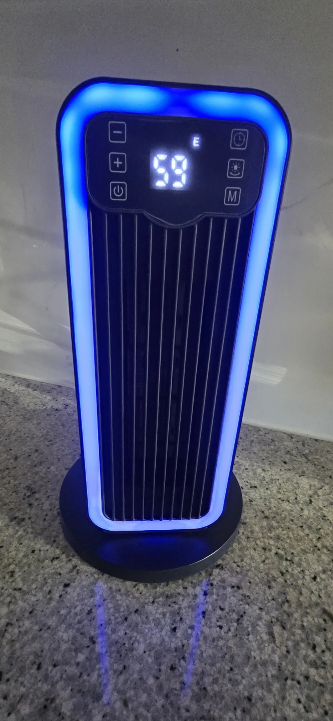 Portable LED Electric Tower Heater - photo 4
